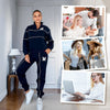 Womens 2 Piece Outfits Lounge Hoodless Pullover Sweatshirt S