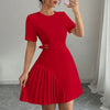 Fashionable And Elegant Short-Sleeve Dress For Women | Buy O