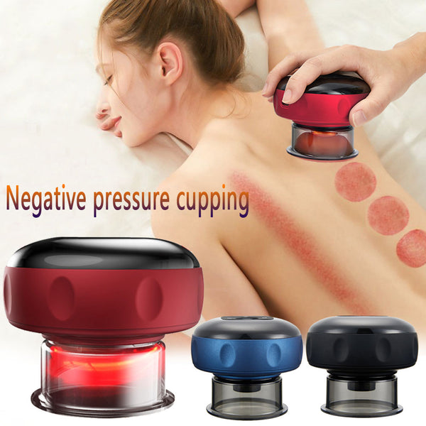 Electric Vacuum Cupping Massage Body Cups Anti-Cellulite The