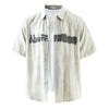 Men's Letter-Print Short-Sleeve Shirt | Buy Online Best Pric