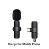 Wireless Lavalier Microphone Portable Audio Video Recording