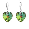 Fashionable Heart Of The Ocean Crystal Glass Earrings | Buy