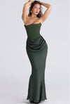 Slim Tube Top Long Dress Sexy Fashion Bandeau Backless Party