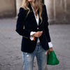 Velvet Lapel Casual Suit Business Fashion Slim Single-breast