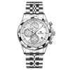 Mens Luminous Six-hand Personalized Watch Stylish And Eye-ca