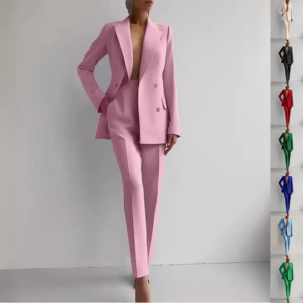 Casual Suits Fashion Long Sleeve Single-breasted Jacket Top
