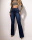 Sexy Elegant New Fashion Casual Female Trouser Bottom Back S