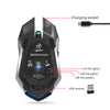 HXSJ new wireless mouse 2.4GPI gaming mouse glowing mouse |