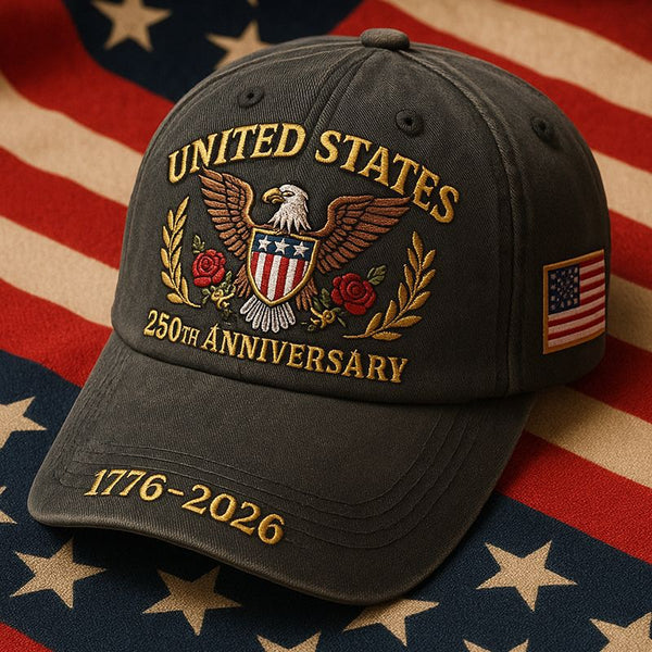 Embroidered Anniversary Commemorative Cap Embroidered Snapba