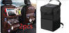 PU Leather Car Storage Bag Multifunction Seat Back Tray Hang
