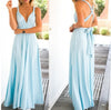 Women's Sexy Long Party Dress Club Floor-Length Summer Backl