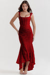 Mozision Off-shoulder Backless Sexy Evening Dress For Women