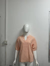 Summer Short-sleeved Chiffon Shirt New V-neck Shirt Women's
