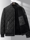 Fashion Rhombic-sewing Design Cotton Coat Winter Warm Thicke