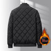 Fashion Rhombic-sewing Design Cotton Coat Winter Warm Thicke