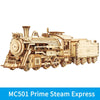 Robotime ROKR Train Model 3D Wooden Puzzle Toy Assembly Loco