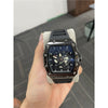 Cylindrical Mens Watch With Luminous Quartz Movementnon-wris