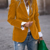 Velvet Lapel Casual Suit Business Fashion Slim Single-breast