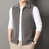Men's AutumnWinter Zippered Casual Vest | Buy Online Best Pr