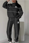 Womens 2 Piece Outfits Lounge Hoodless Pullover Sweatshirt S