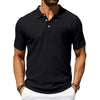 Men's Lapel Polo Shirt Linen Pocket T-Shirt | Buy Online Bes