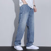 Fleece Lined American Style Retro Mens Straight Leg High Str