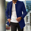 Men's Slim Coat Fashion Single-breasted Solid Color Business