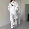Womens 2 Piece Outfits Lounge Hoodless Pullover Sweatshirt S
