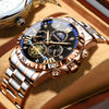 Business Luminous Waterproof Flywheel Quartz Watch | Buy Onl