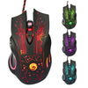 USB Wired Gaming Mouse 5500DPI Adjustable 7 Buttons LED Back