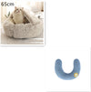 2 In 1 Dog And Cat Bed Pet Winter Bed Round Plush Warm Bed H