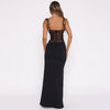 Y2K Lace Suspender Dress Fashion Sexy Lace Long Dresses Part