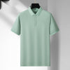 Cotton Mercerized Mens Polo Shirt High-End Feel Pure Cotton