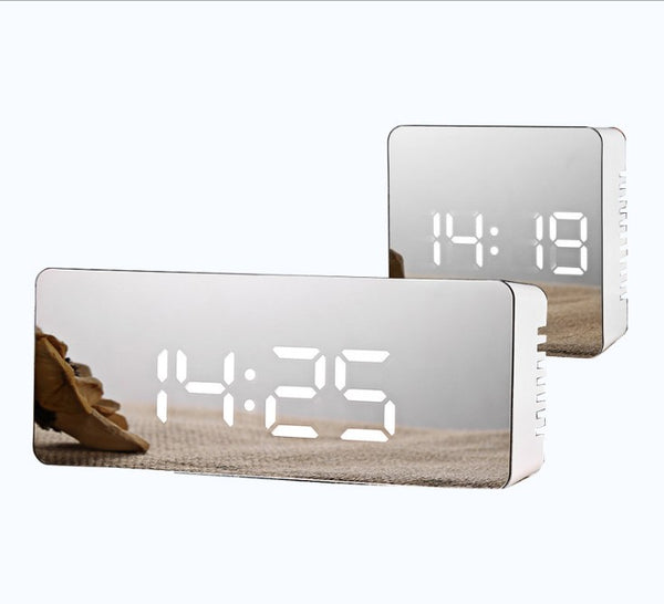 Digital LED multi-function mirror clock | Buy Online Best Pr
