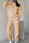 Womens 2 Piece Outfits Lounge Hoodless Pullover Sweatshirt S