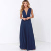 Women's Sexy Long Party Dress Club Floor-Length Summer Backl