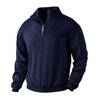 Men's Jacquard Fall Winter Long-sleeved Warm Pullover Hoodie