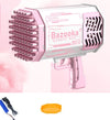 Bubble Gun Rocket 69 Holes Soap Bubbles Machine Gun Shape Au