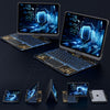 360 Swivel Keyboard Clear Case For IPad Smart Trackpad Bluet