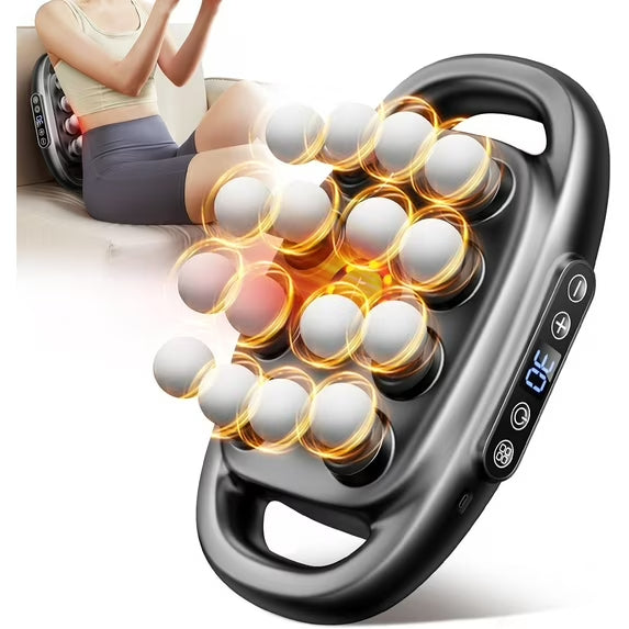 Muscle Relaxation Massager Multi-head Massage Gun Deep Tissu