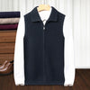 Men's AutumnWinter Zippered Casual Vest | Buy Online Best Pr