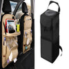 PU Leather Car Storage Bag Multifunction Seat Back Tray Hang