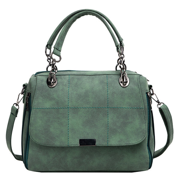 Matte Women  Scrub Female Shoulder Bags Large Capacity Match