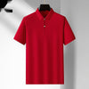 Cotton Mercerized Mens Polo Shirt High-End Feel Pure Cotton