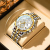 Mens Luminous Six-hand Personalized Watch Stylish And Eye-ca