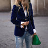 Velvet Lapel Casual Suit Business Fashion Slim Single-breast