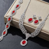 New European And American Style Elegant Luxury Sapphire Neck