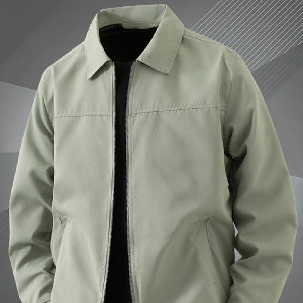 Men's Solid-Colored Slim-Fit Casual Jacket | Buy Online Best