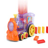 Domino Train Toys Baby Toys Car Puzzle Automatic Release Lic