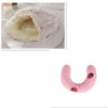 2 In 1 Dog And Cat Bed Pet Winter Bed Round Plush Warm Bed H